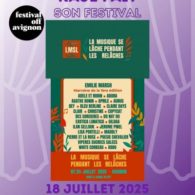 RAJE FAIT SON FESTIVAL JOUR #18 Mathilde Parmentier pour LA MUSIQUE SE LACHE PENDANT LES RELACHES